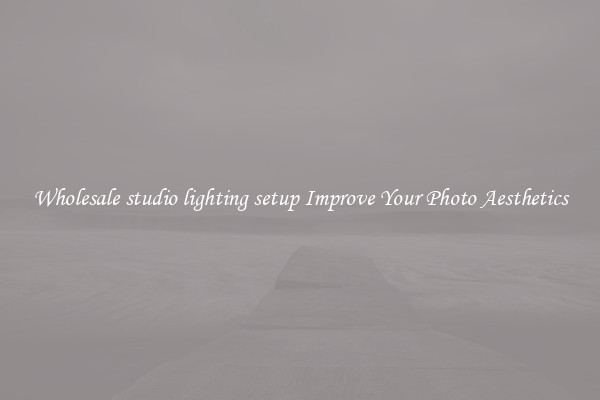 Wholesale studio lighting setup Improve Your Photo Aesthetics