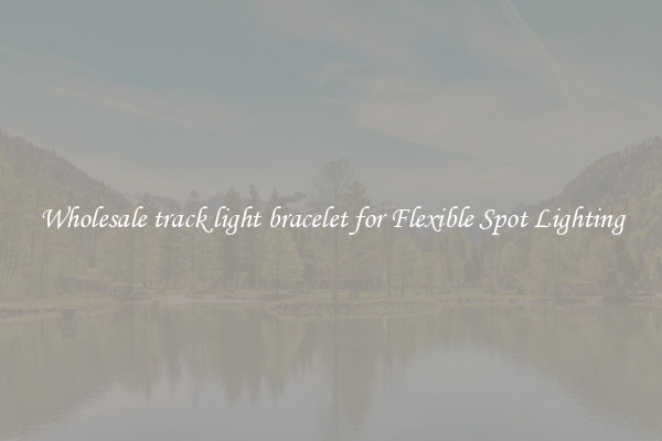 Wholesale track light bracelet for Flexible Spot Lighting