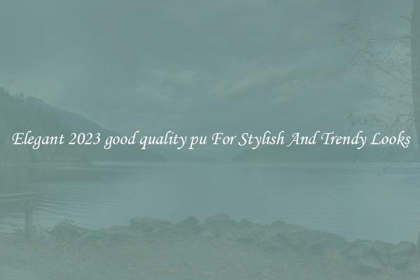 Elegant 2023 good quality pu For Stylish And Trendy Looks