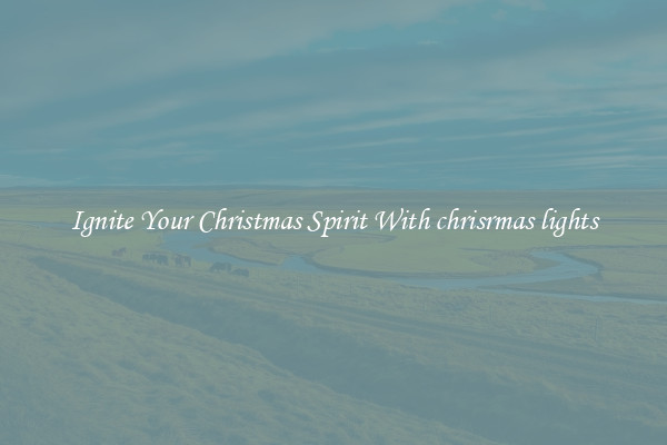Ignite Your Christmas Spirit With chrisrmas lights