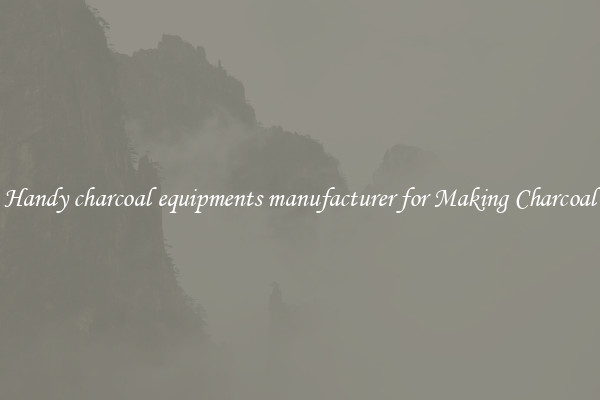 Handy charcoal equipments manufacturer for Making Charcoal