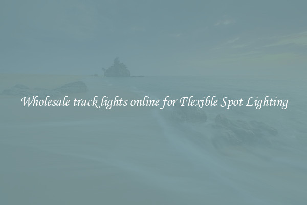 Wholesale track lights online for Flexible Spot Lighting